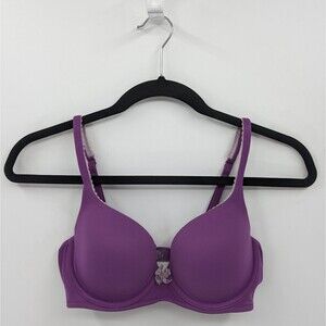 Victoria's Secret Bra Women's 34C Purple Lined Demi Body by Victoria